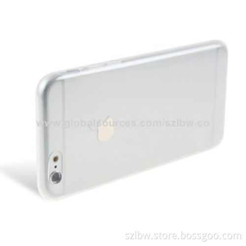 Supper Soft TPU Rubber Transparent Crystal Clear Back Cover Case for iPhone 6, Design for 4.7''